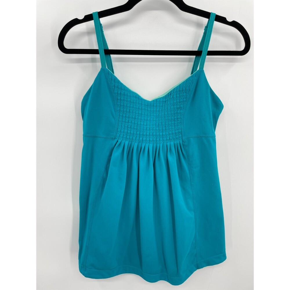 lululemon athletica Teal Blue Tank Top